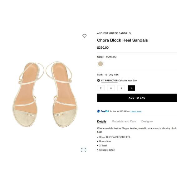 ANCIENT GREEK SANDALS Chora Gold Leather Toe Loop Ankle Wrap Handmade Sz 38/7.5 - Picture 2 of 11